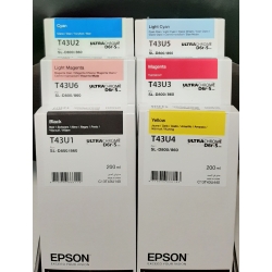 Tusz T43U4 - YELLOW Epson D800 / 200ml